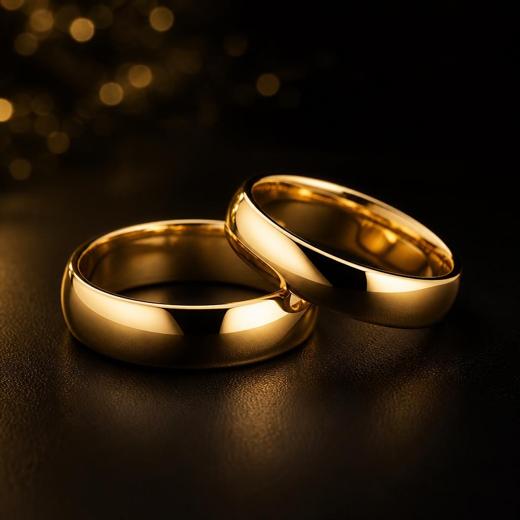 Alianças de ouro compradas pela Multimetais