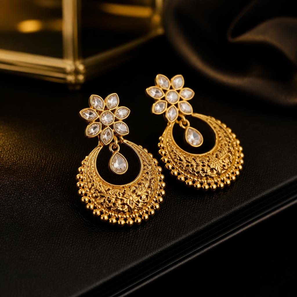 Brincos de ouro compradas pela Multimetais